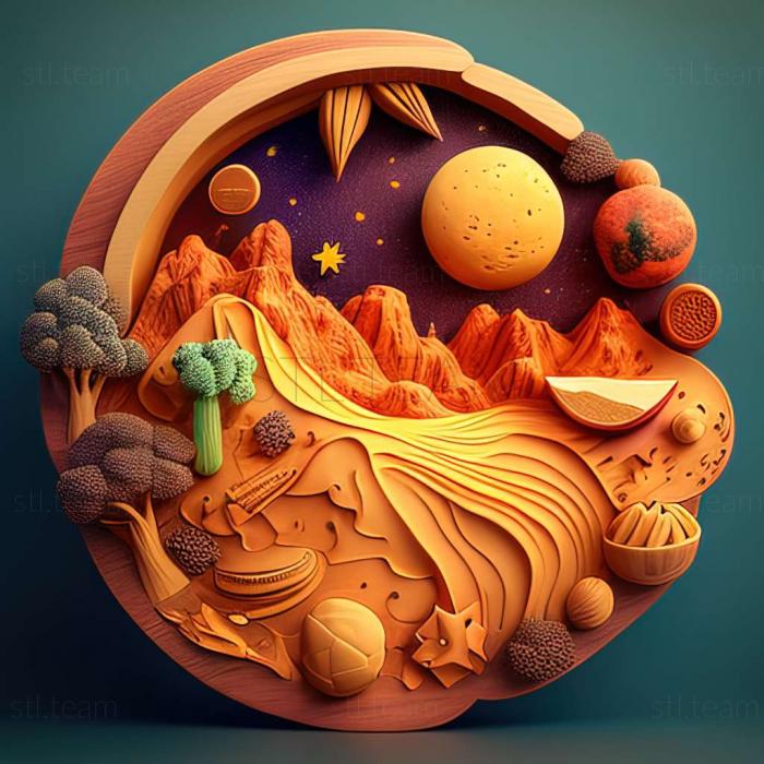 3D модель Гра Смачна планета (STL)